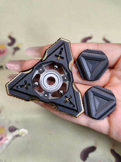 Graviturbine Gabriel Black Gold Shell Opening Titanium