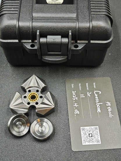 Tri-Leaf Crossbone Zirconium