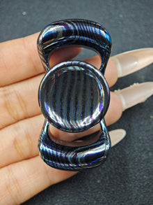 Two-Leaf Horizon Mega Zircuti Color-Anodized