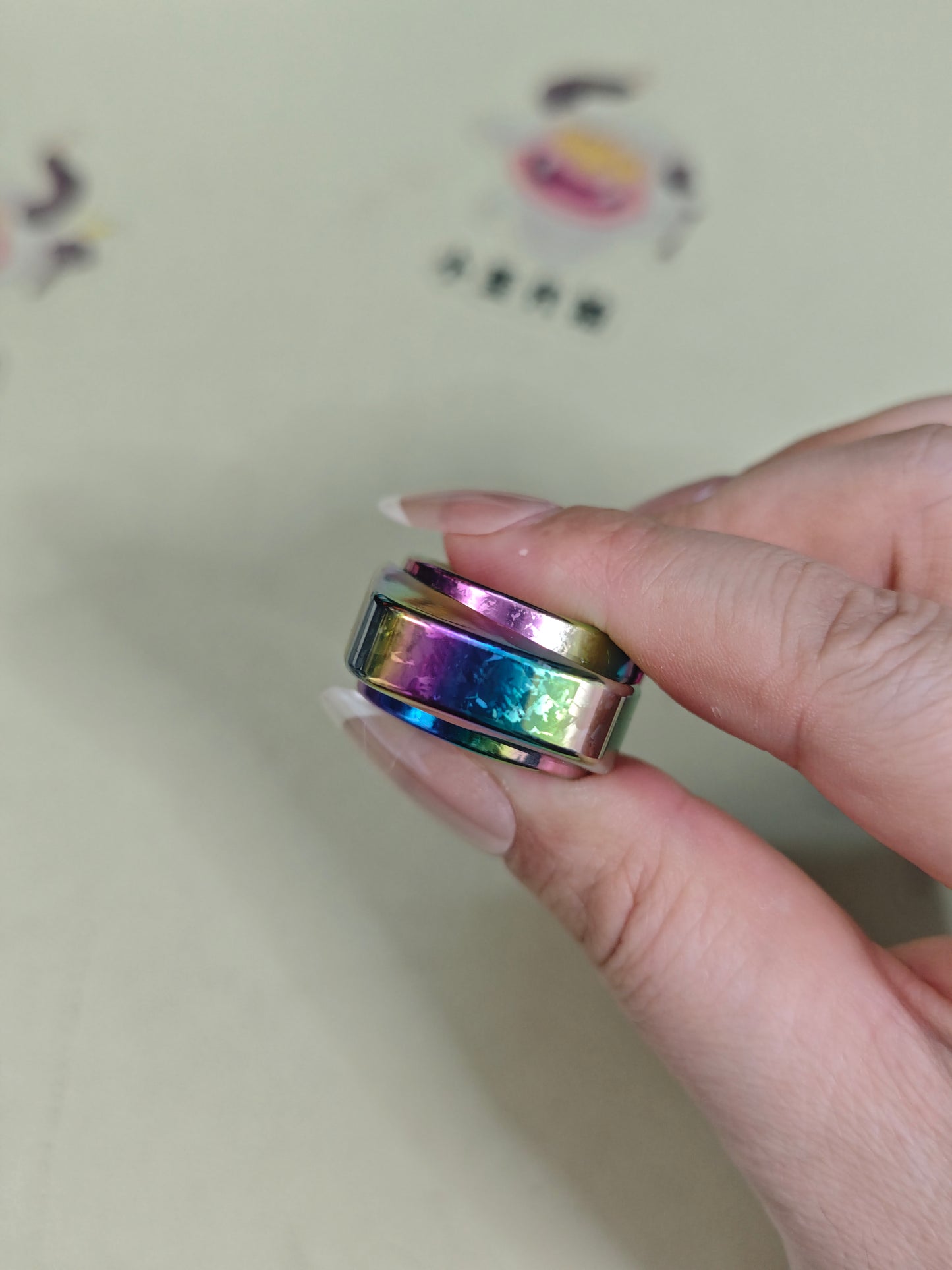 Premium Exquisite Cloud Crystallized Titanium