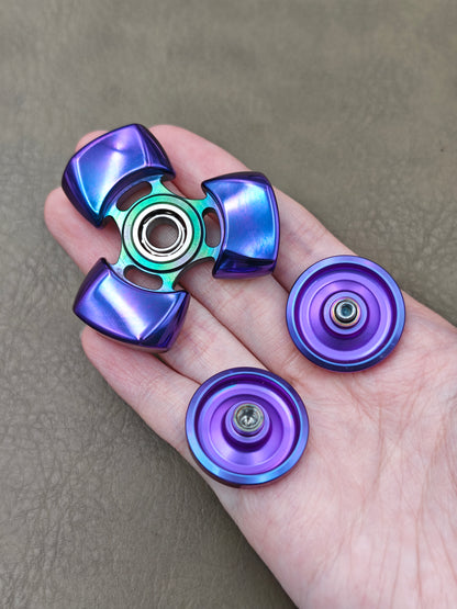 Zhen Tungsten Color-Anodized Polished