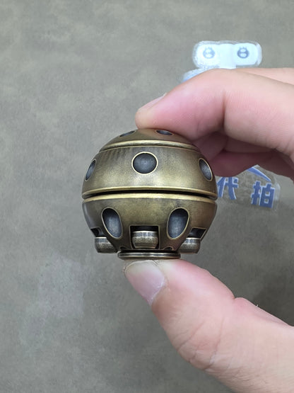 Death Star r Brass Distressed