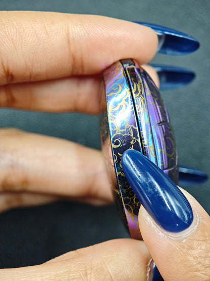Jingle Beetle Zirconium Engraved