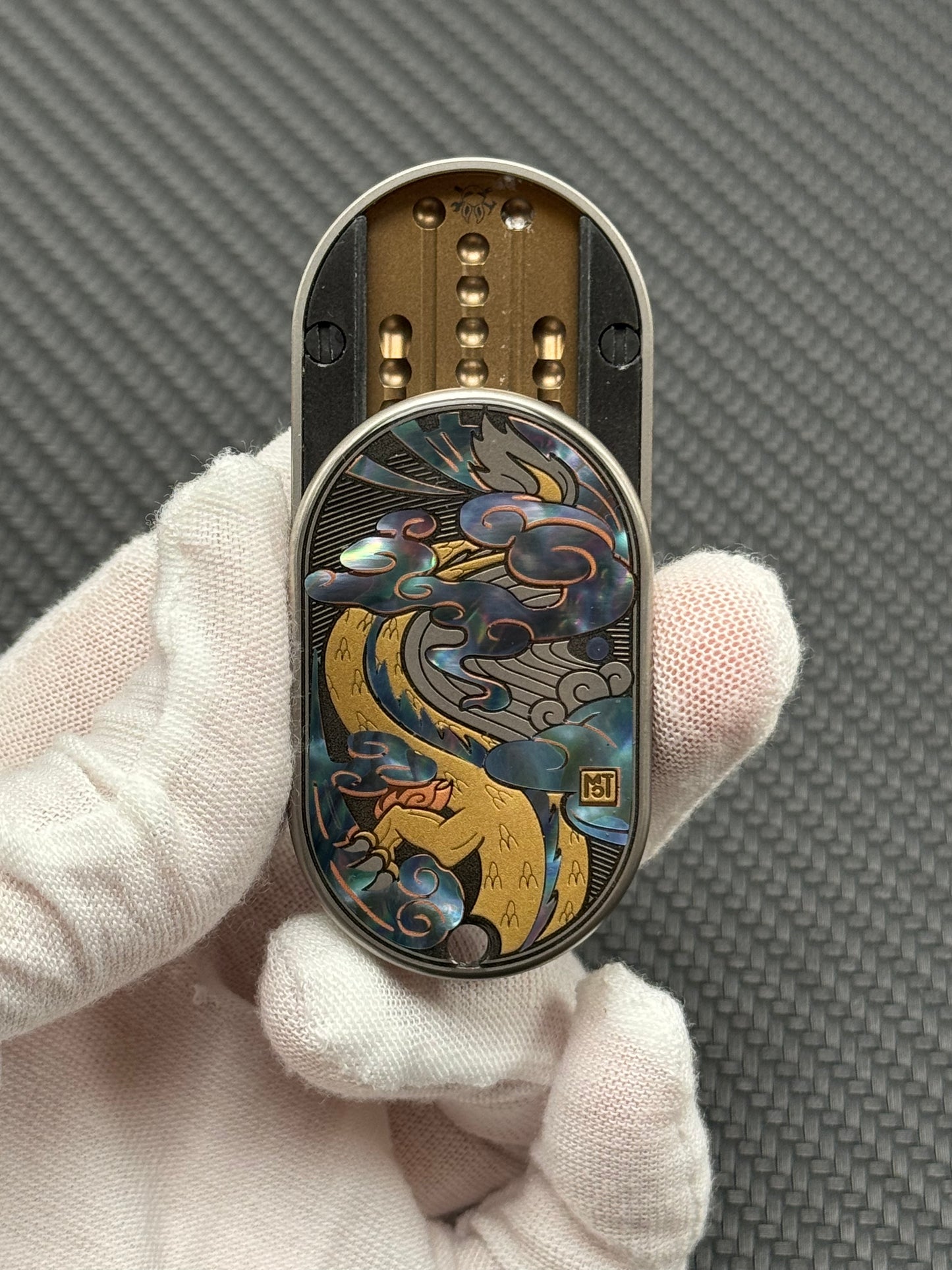Couture Dragon Rhythm Titanium Resin-Sealed