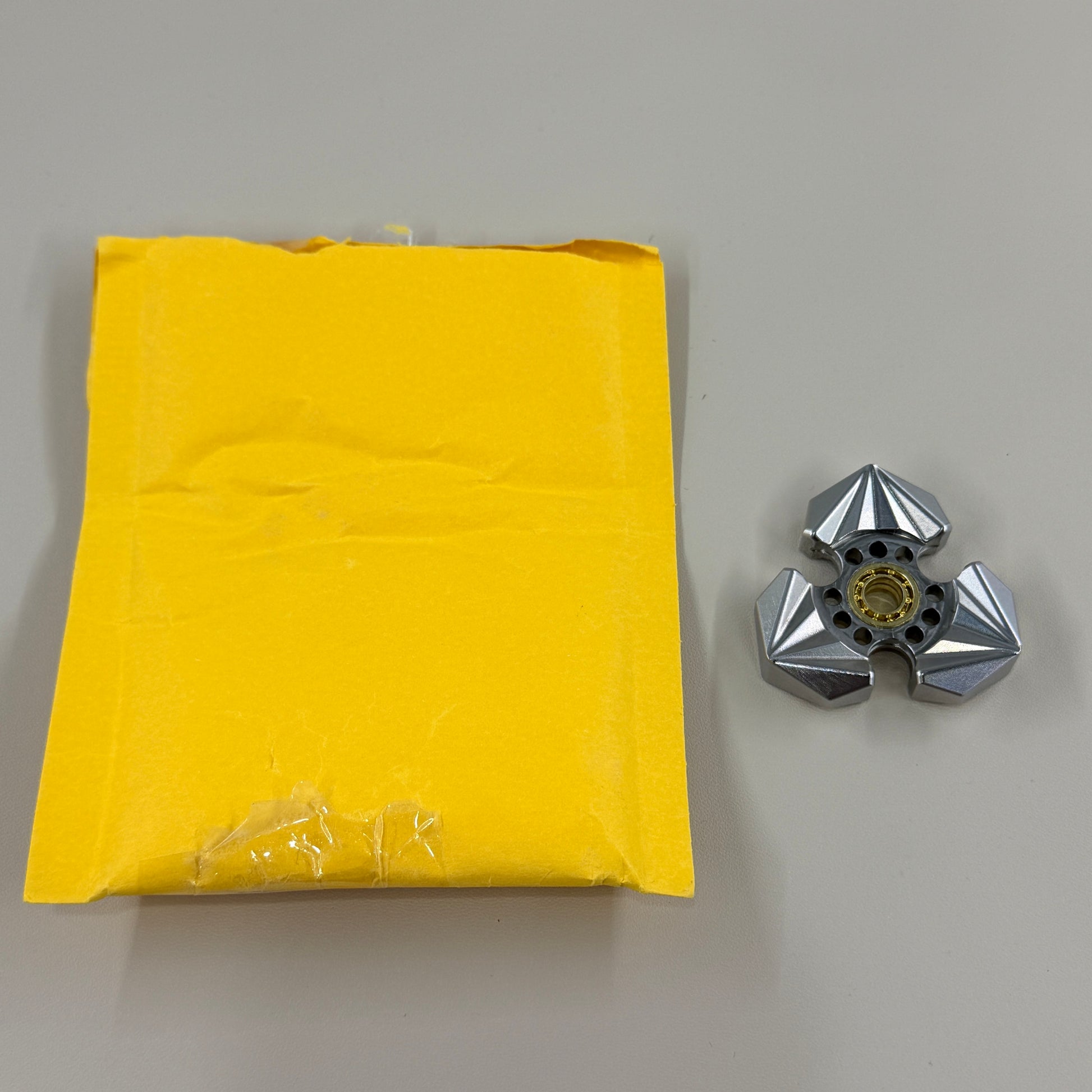 Tri Leaf Crossbone Stainless Steel