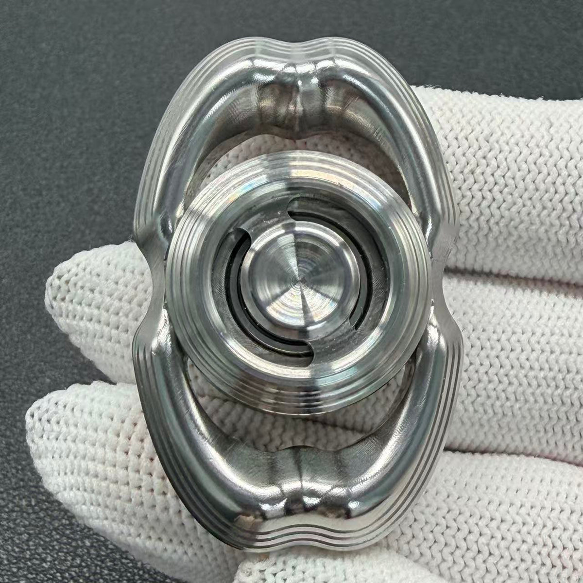 Obsidian Crystalized Stainless Steel Machine Finished Limited 68
