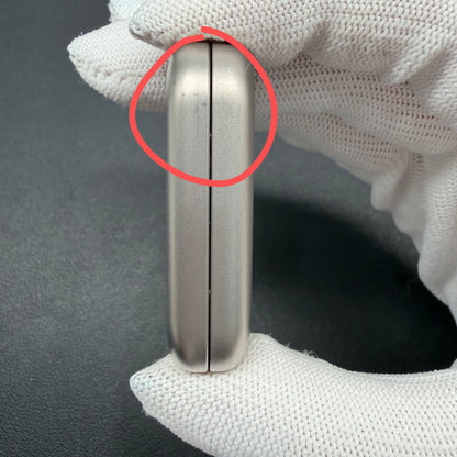 Floating Cloud Titanium Blasted