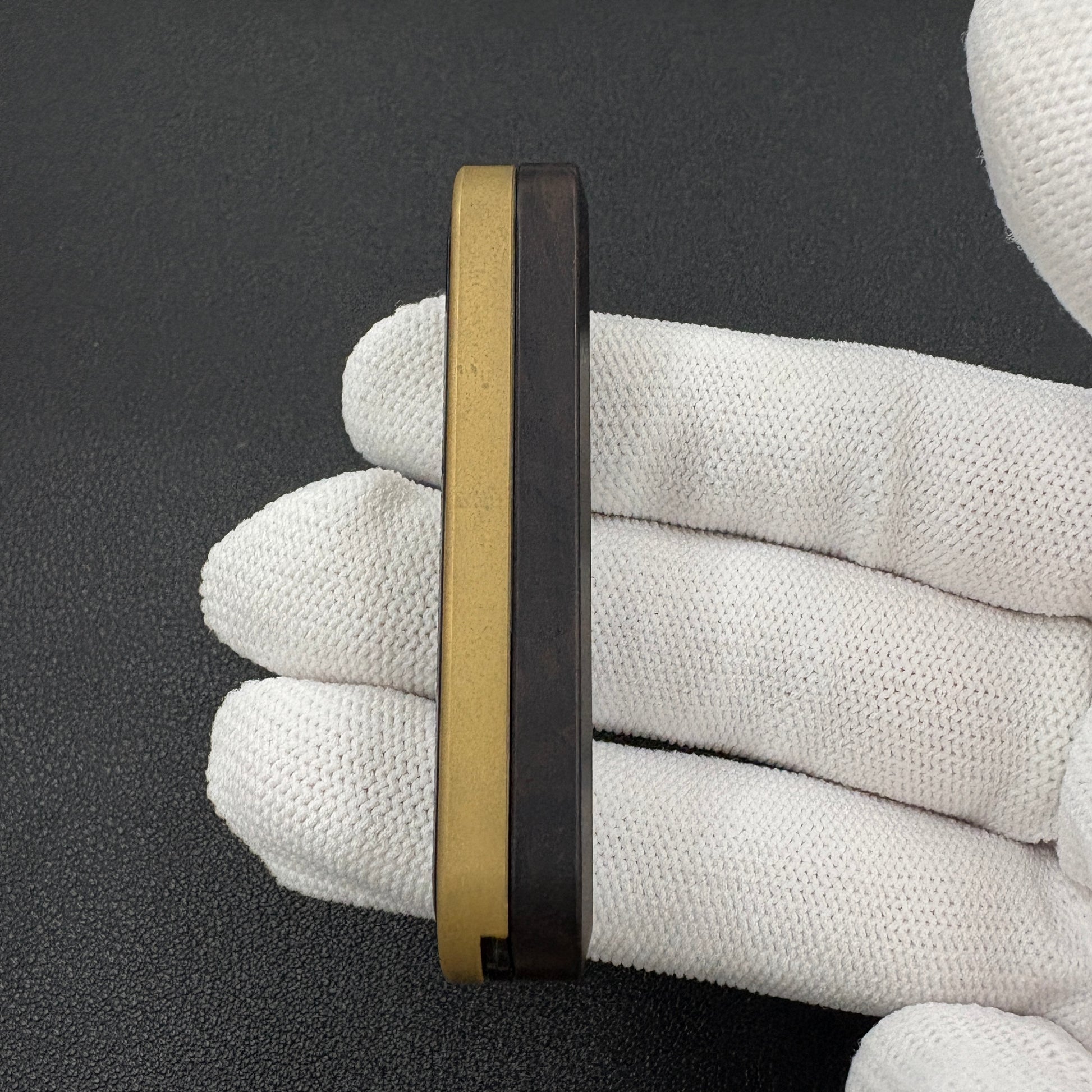 Spice Pin Brass African Blackwood