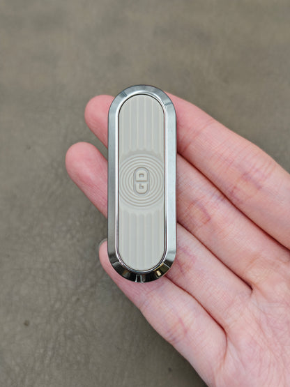 Pipa Plate Titanium Polished