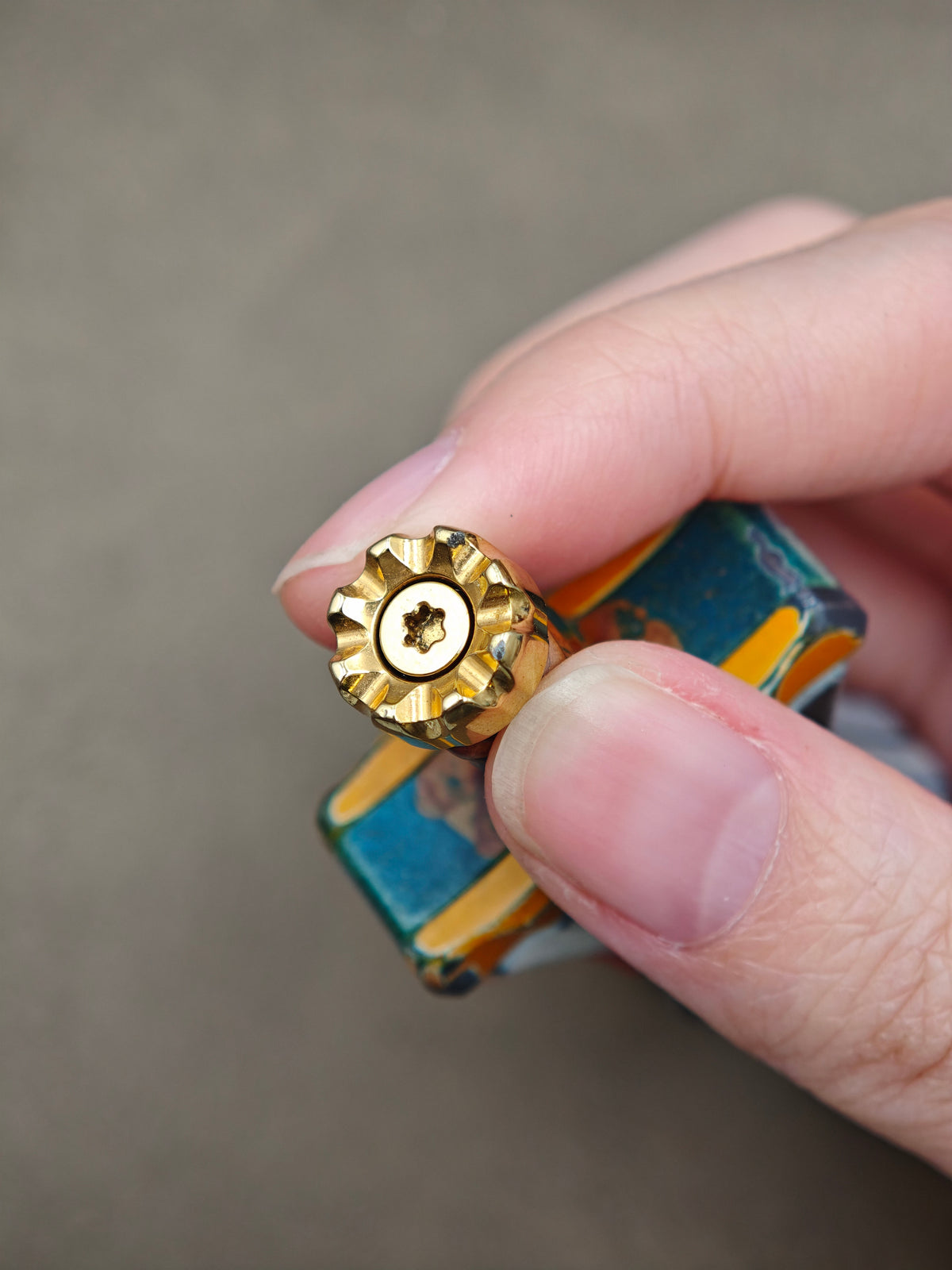 Master Sword Titanium Gold Plated Color-Anodized