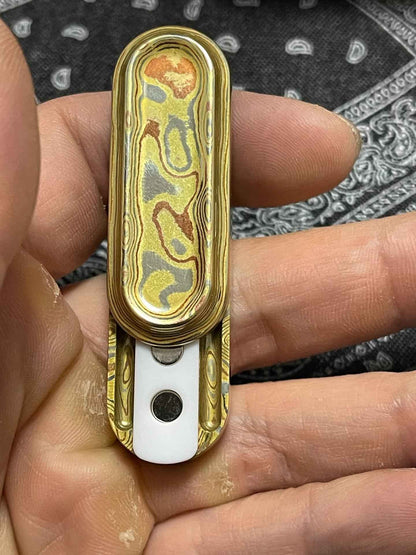Copper Mokume Ruyi S