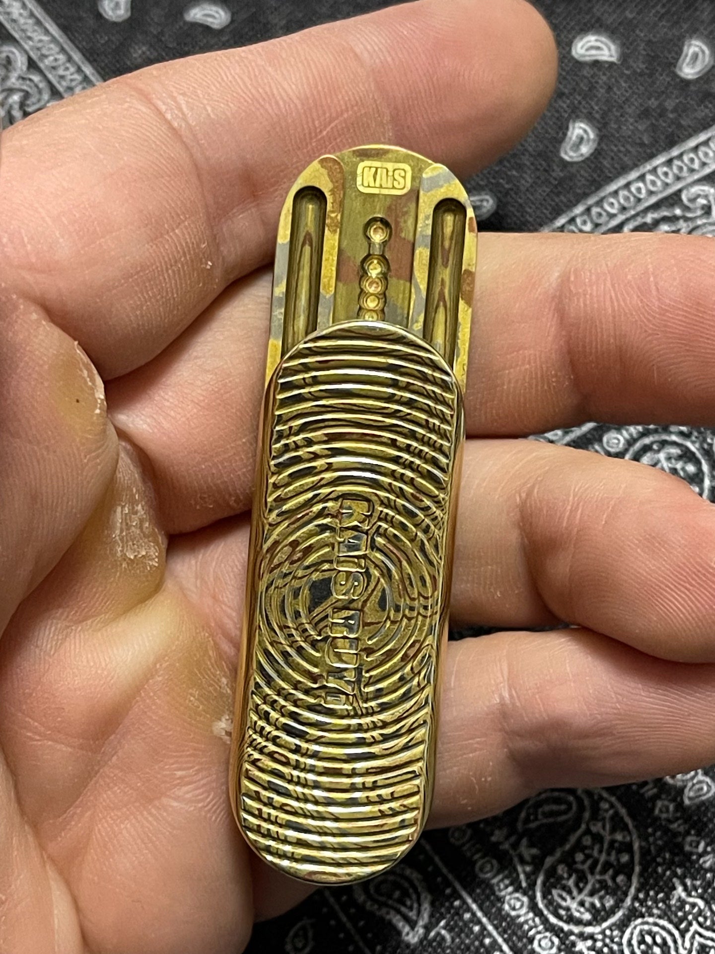 Copper Mokume Ruyi S