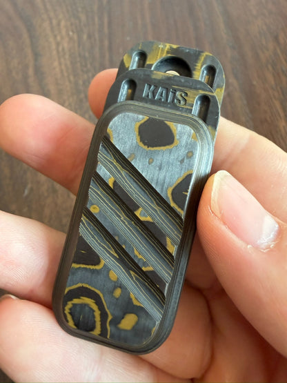 Lucky Candy Carbon Damascus