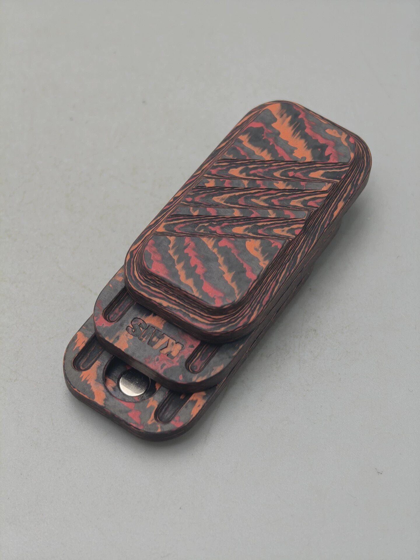 Lucky Candy Carbon Damascus