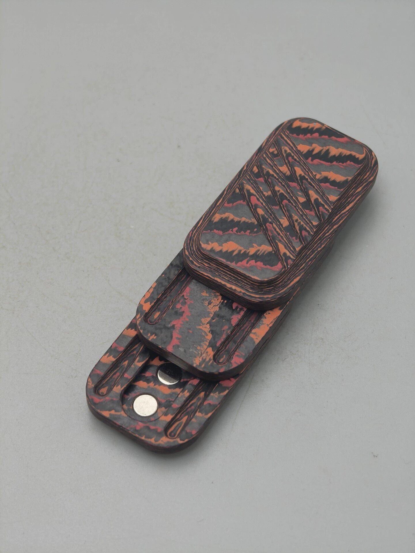 Lucky Candy Carbon Damascus