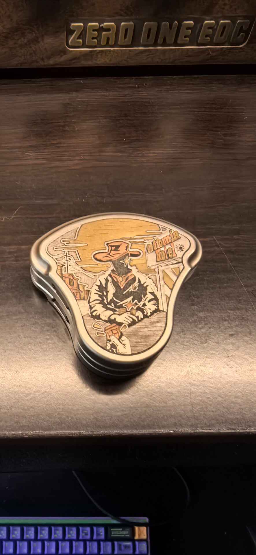 Balled Shell Mechanical Titanium