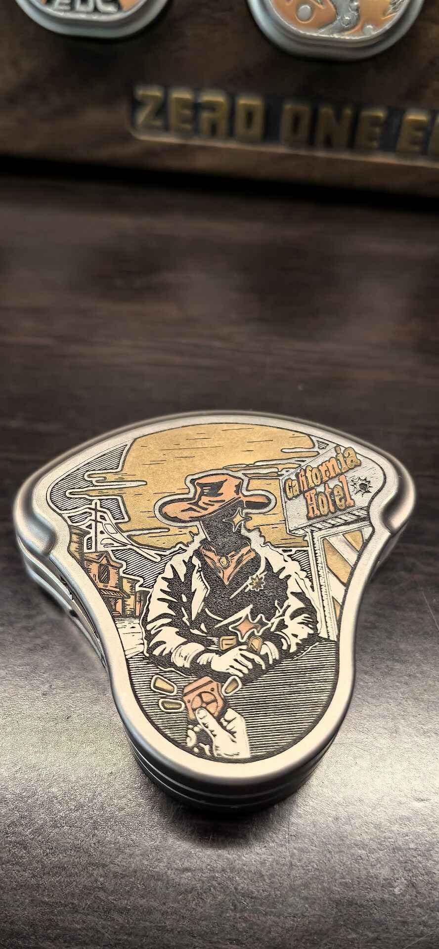 Balled Shell Mechanical Titanium