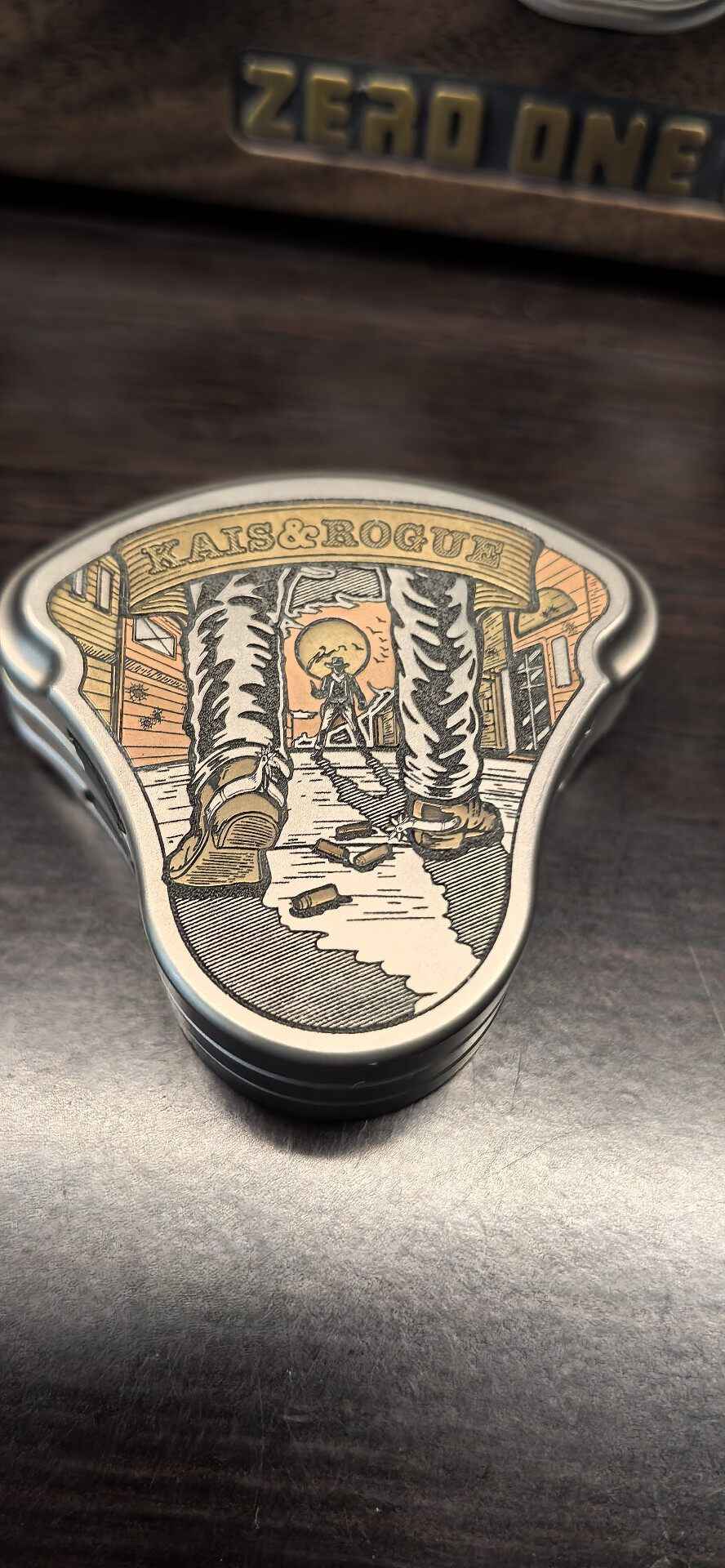 Balled Shell Mechanical Titanium