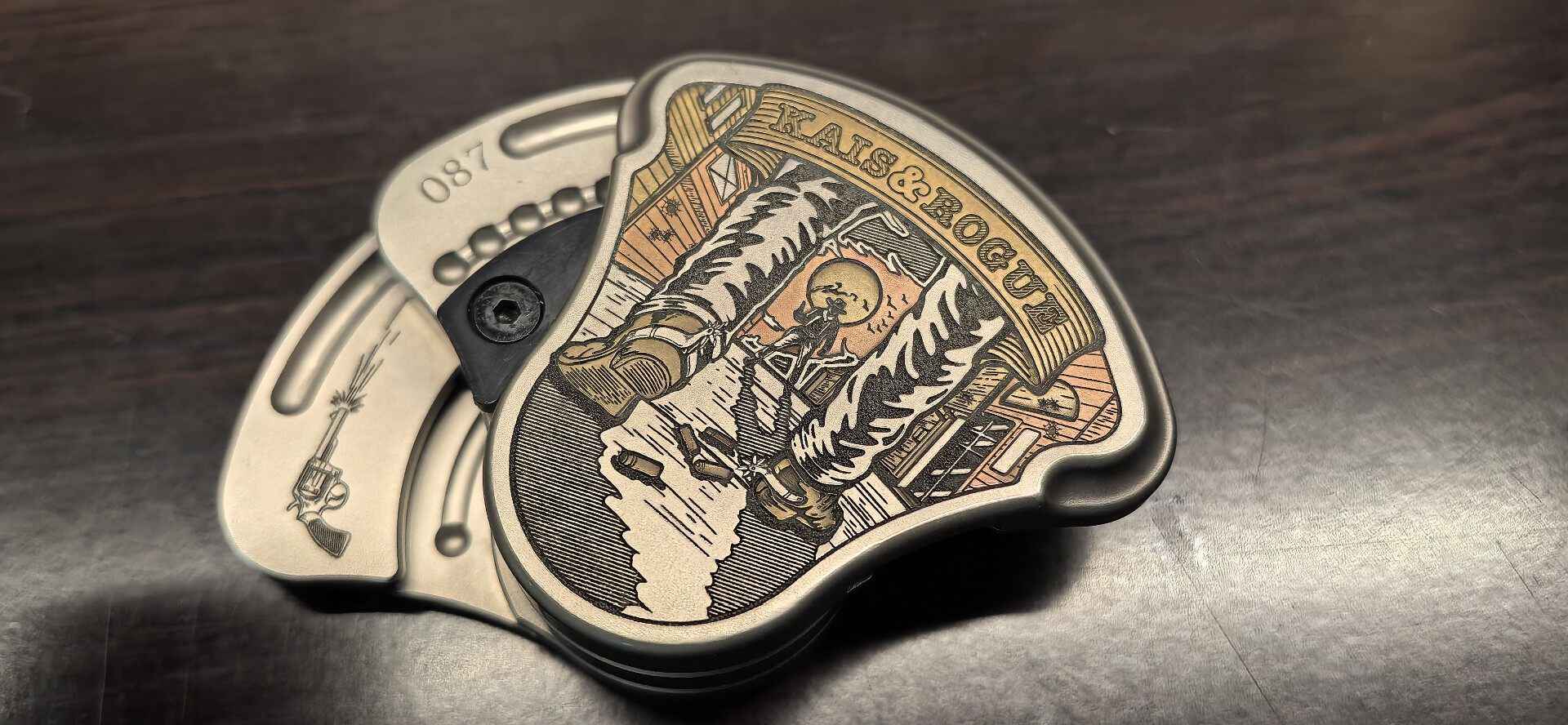 Balled Shell Mechanical Titanium