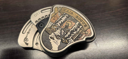 Balled Shell Mechanical Titanium