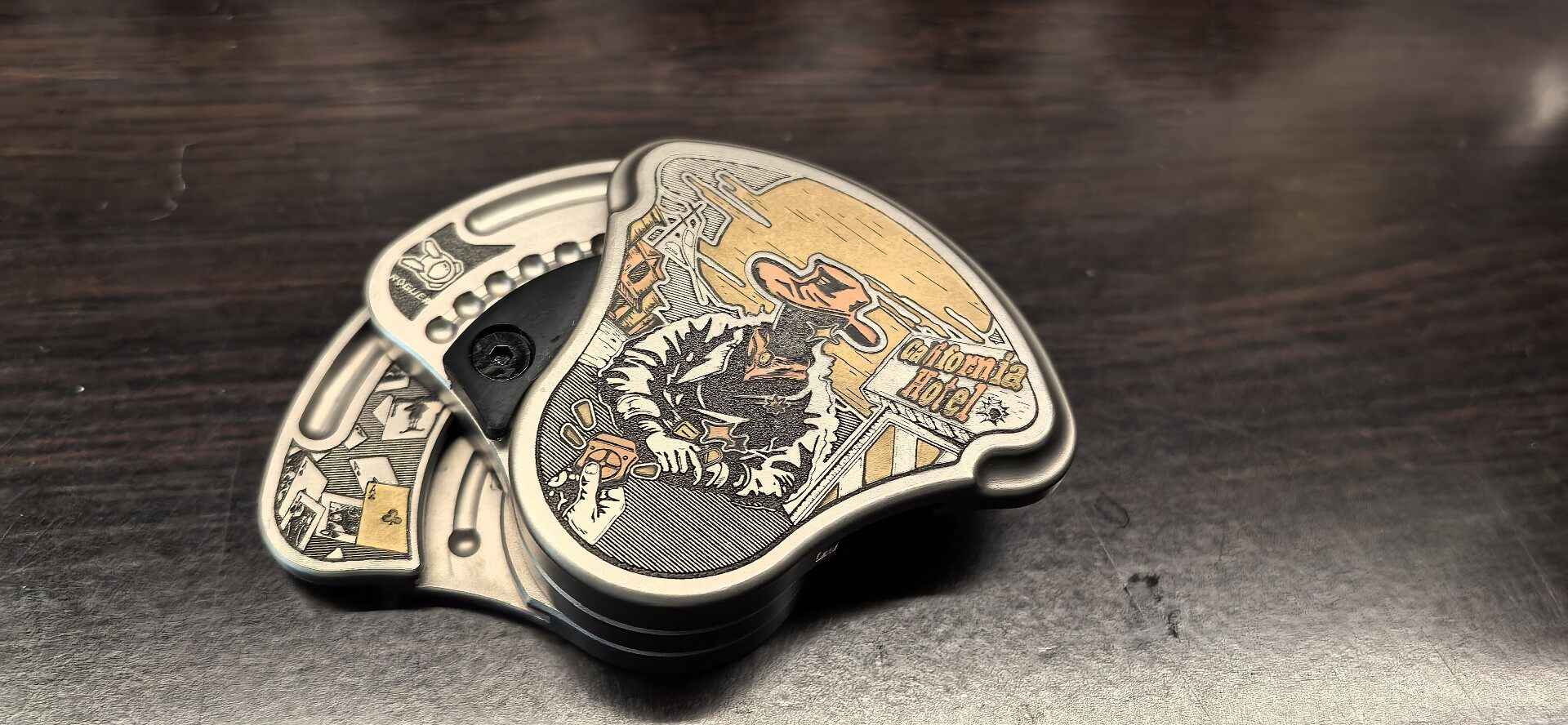 Balled Shell Mechanical Titanium