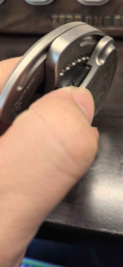 Balled Shell Mechanical Titanium