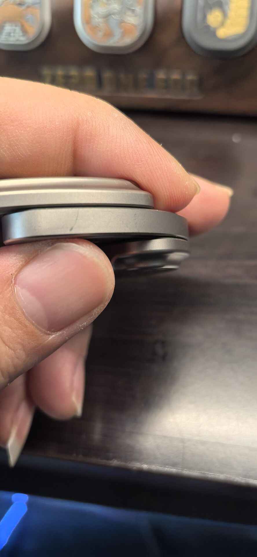 Balled Shell Mechanical Titanium