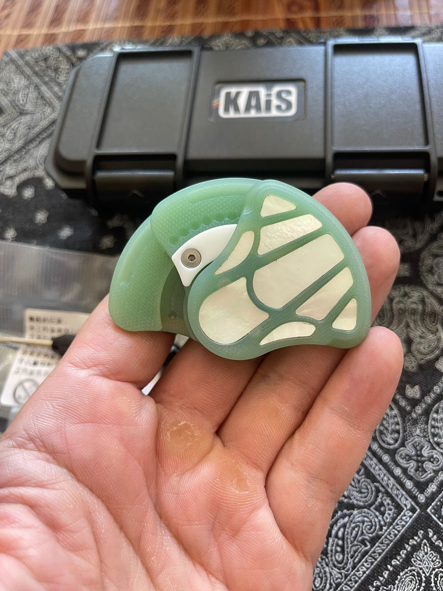 Balled Shell Mechanical Titanium G10