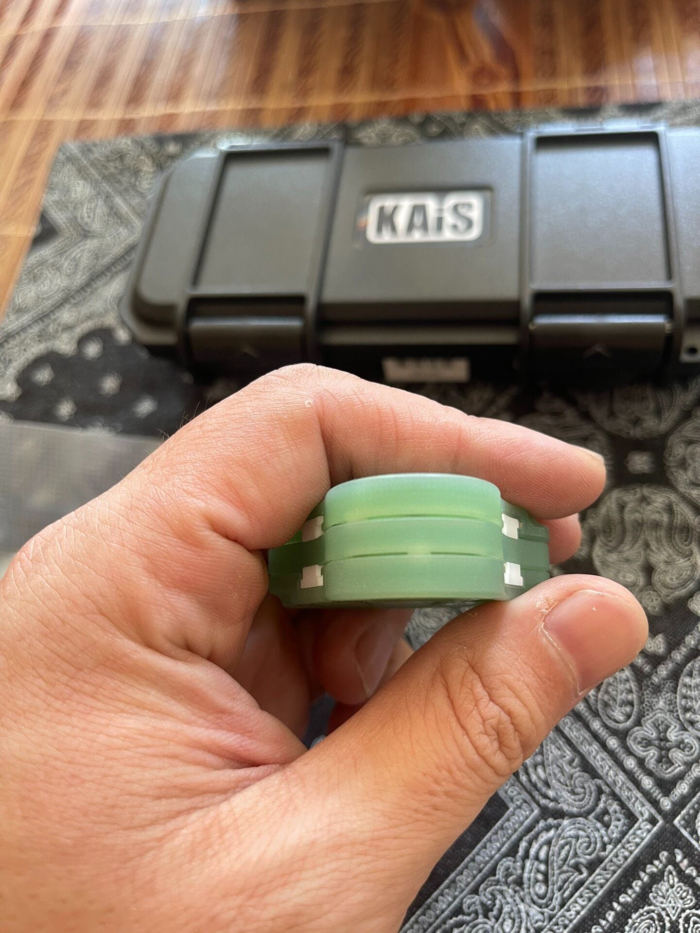 Balled Shell Mechanical Titanium G10