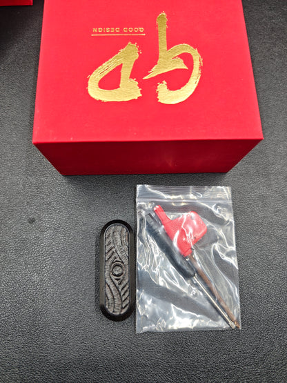 Lucky Draw African Blackwood Engraved