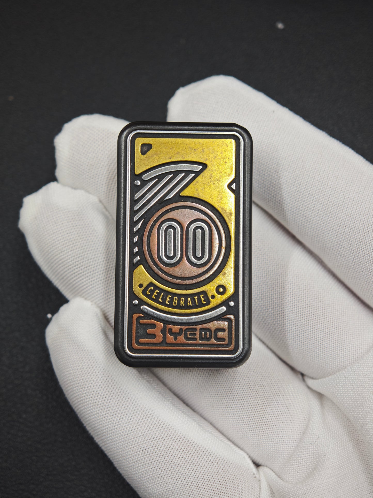 YEDC 3rd Anniversary Golden Pig Stainless Steel