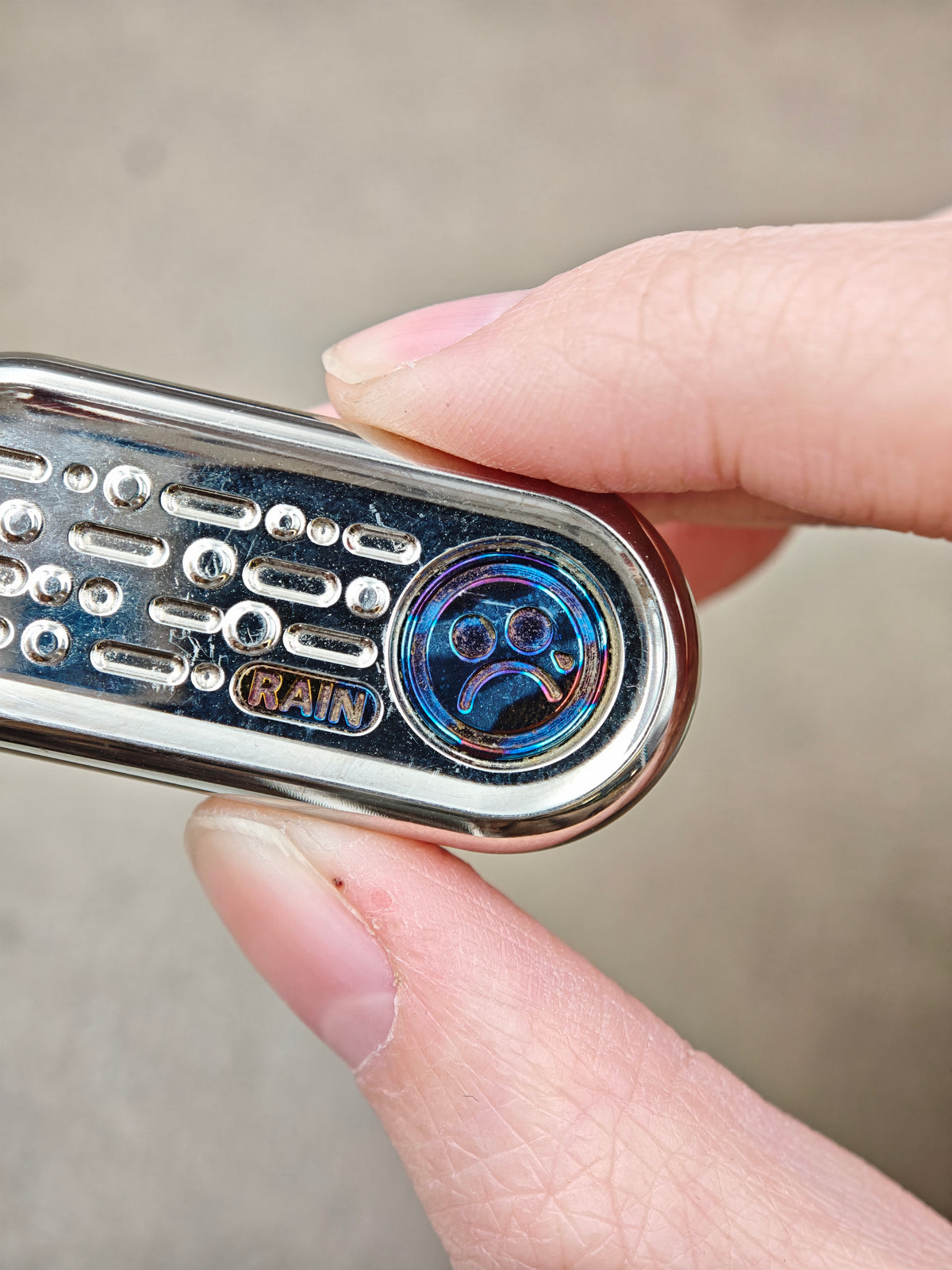 Clicker Board Titanium Polished