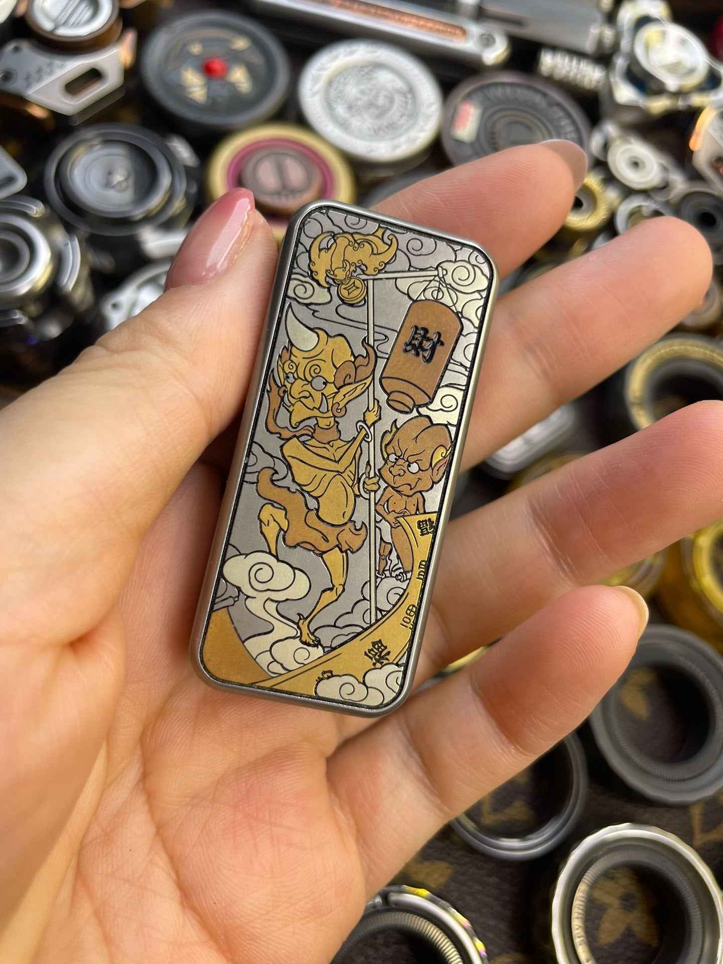 Zhong Kui Paperweight Titanium