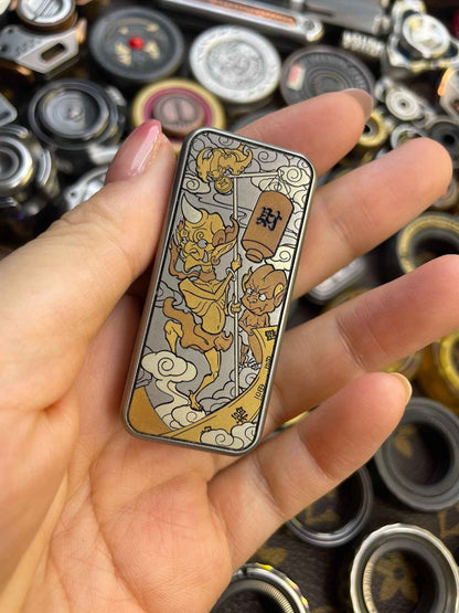 Zhong Kui Paperweight Titanium