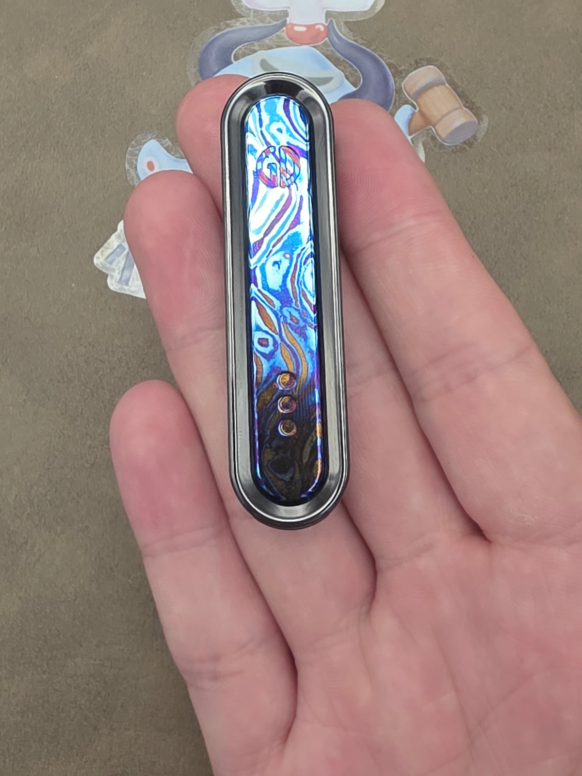 Spice Pin Zirconium Polished
