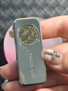 Sugar Cube Titanium Polished