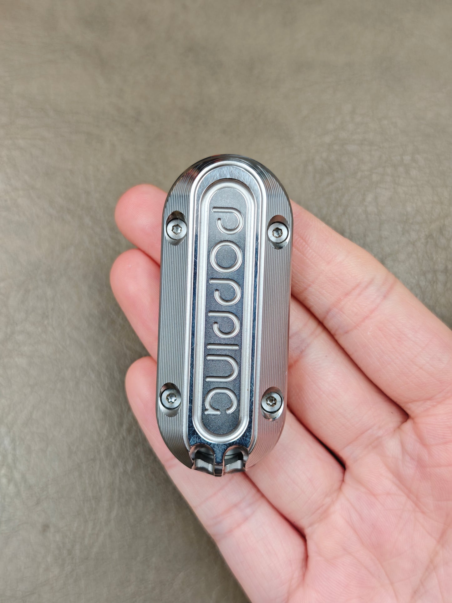 Popping Stainless Steel