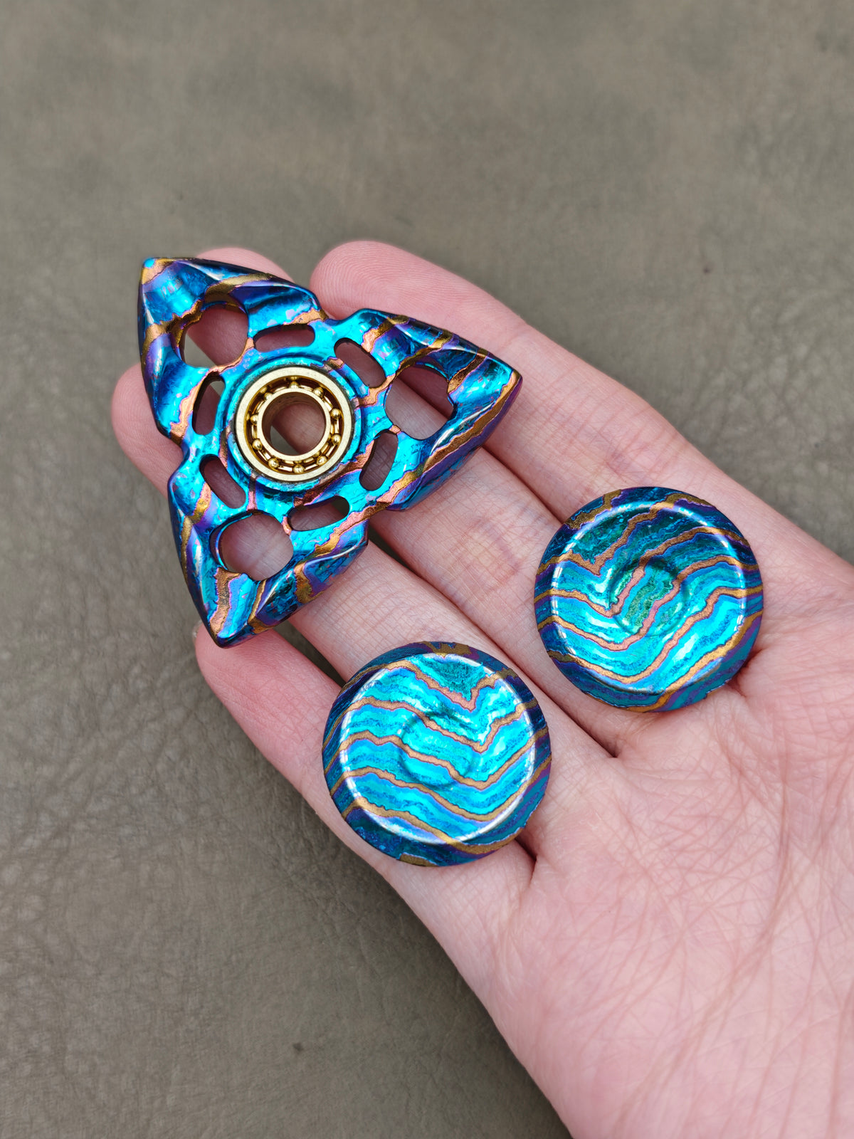 Heart Zircuti Etched