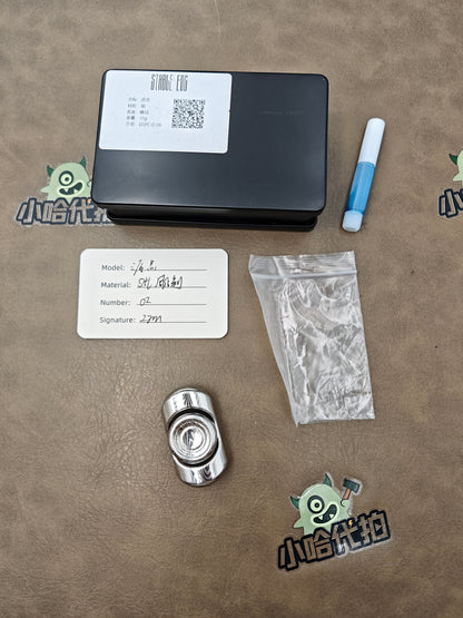 Origin Point Stainless Steel Damasteel