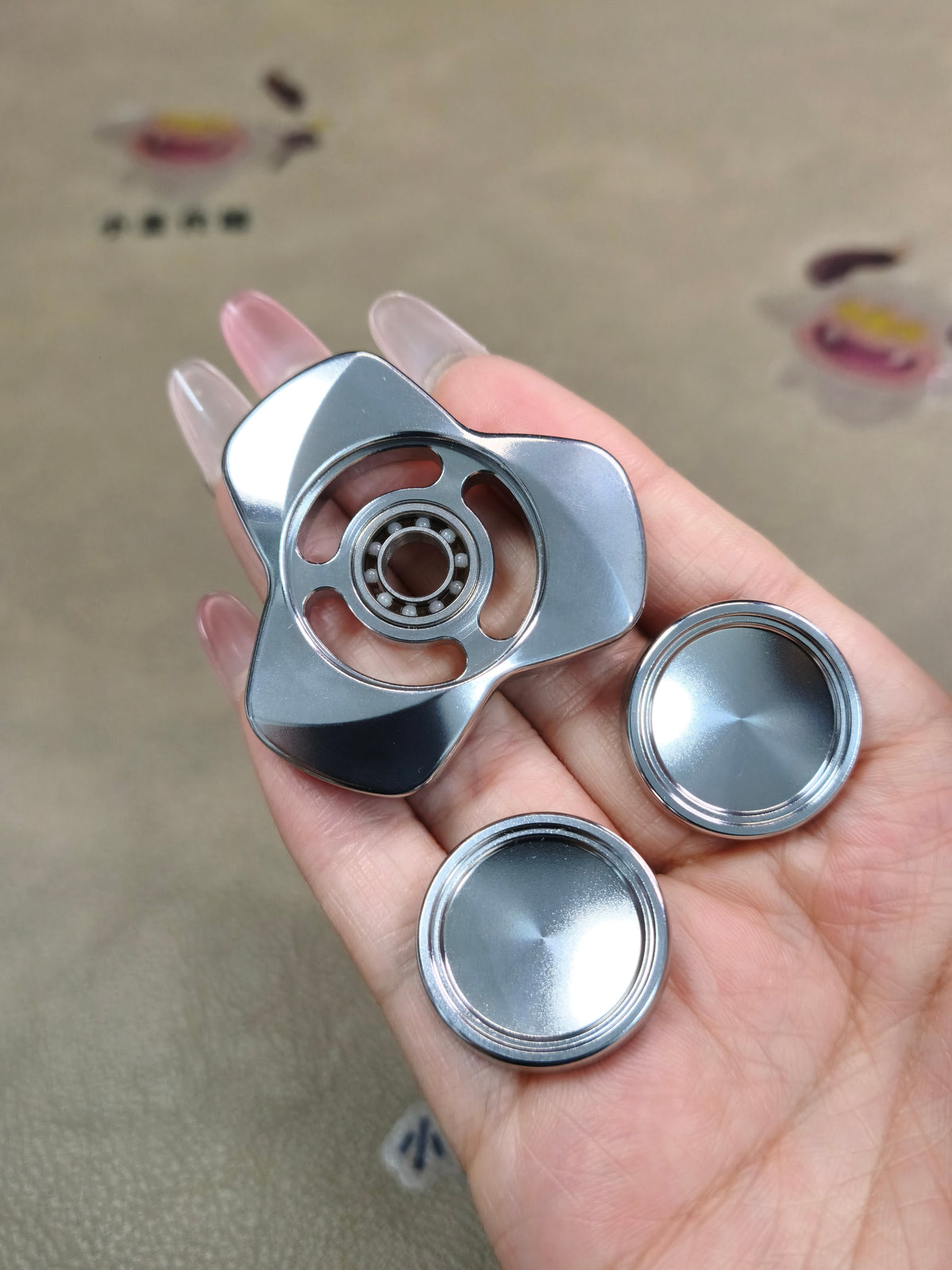 Premium Exquisite Cloud Stainless Steel Stonewashed