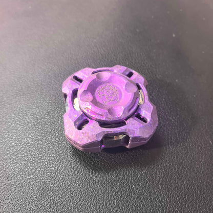 Mortise and Tenon Crystallized Titanium