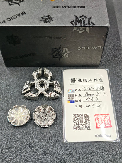 Scorpio Bearing Cap Damasteel