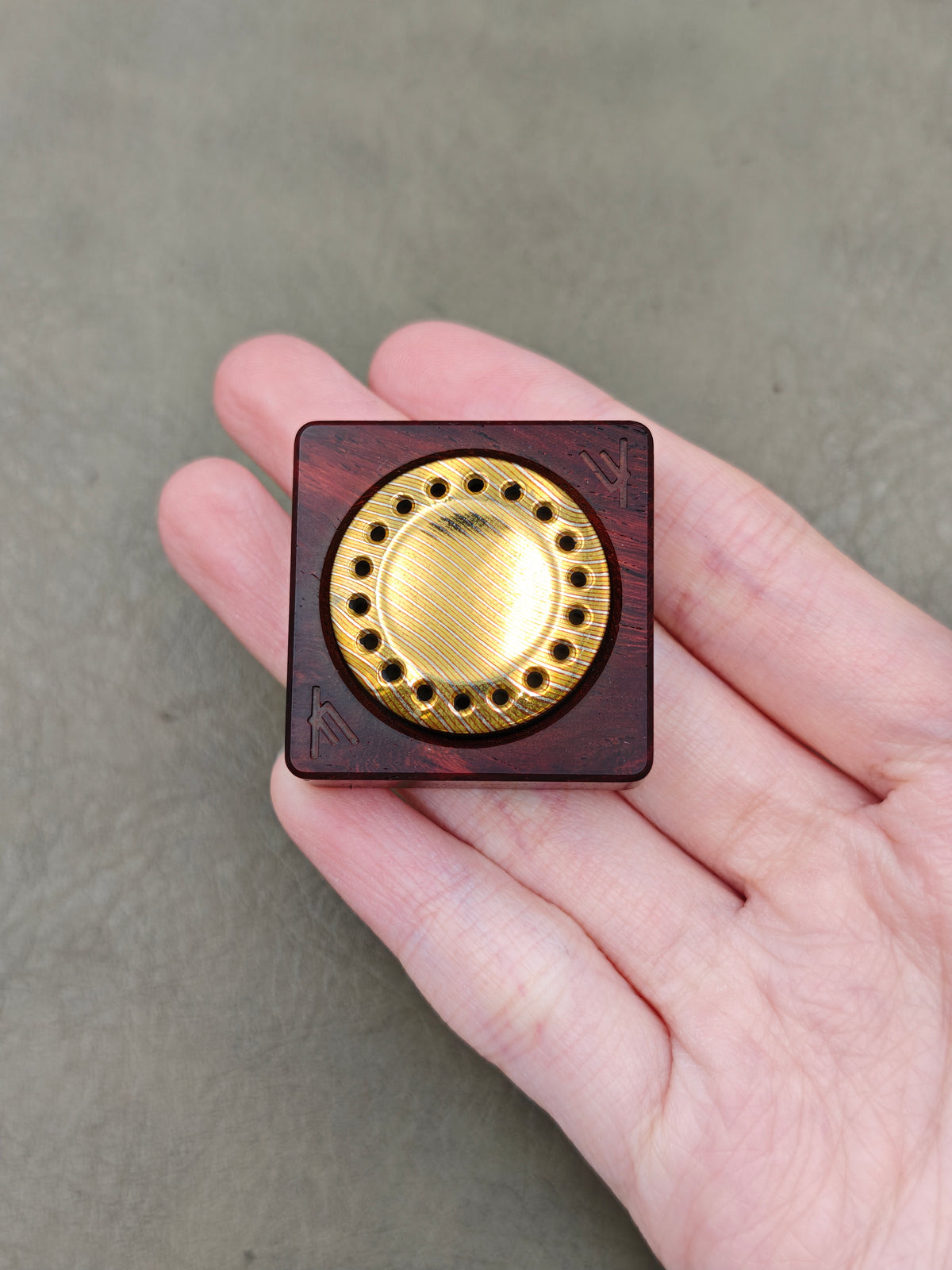 Fang Wu Mokume Polished