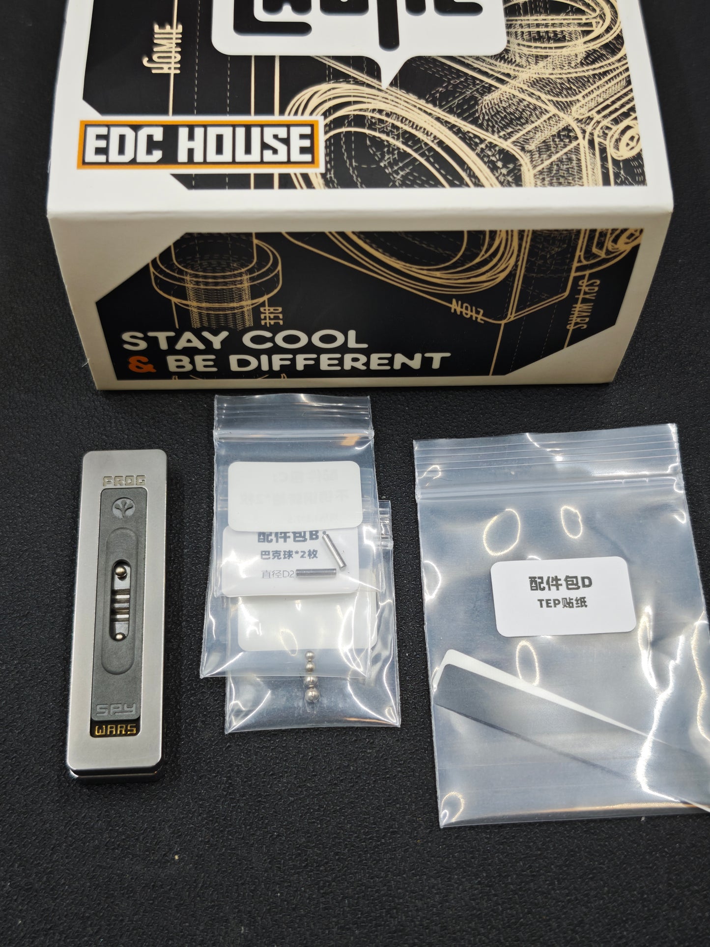 Frog PEEK Zirconium Stainless Steel