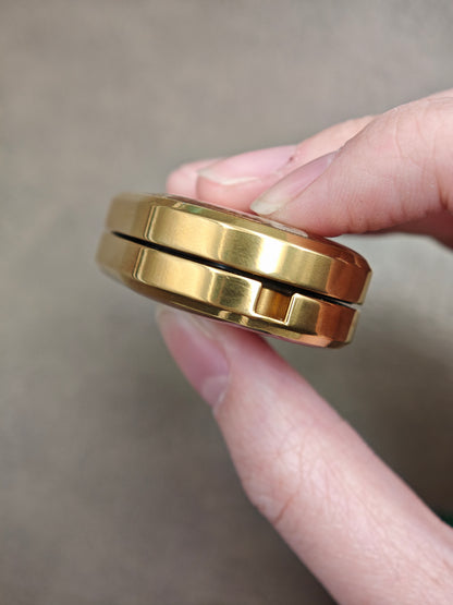 Hero Sword Zirconium Gold Plated Resin-Sealed