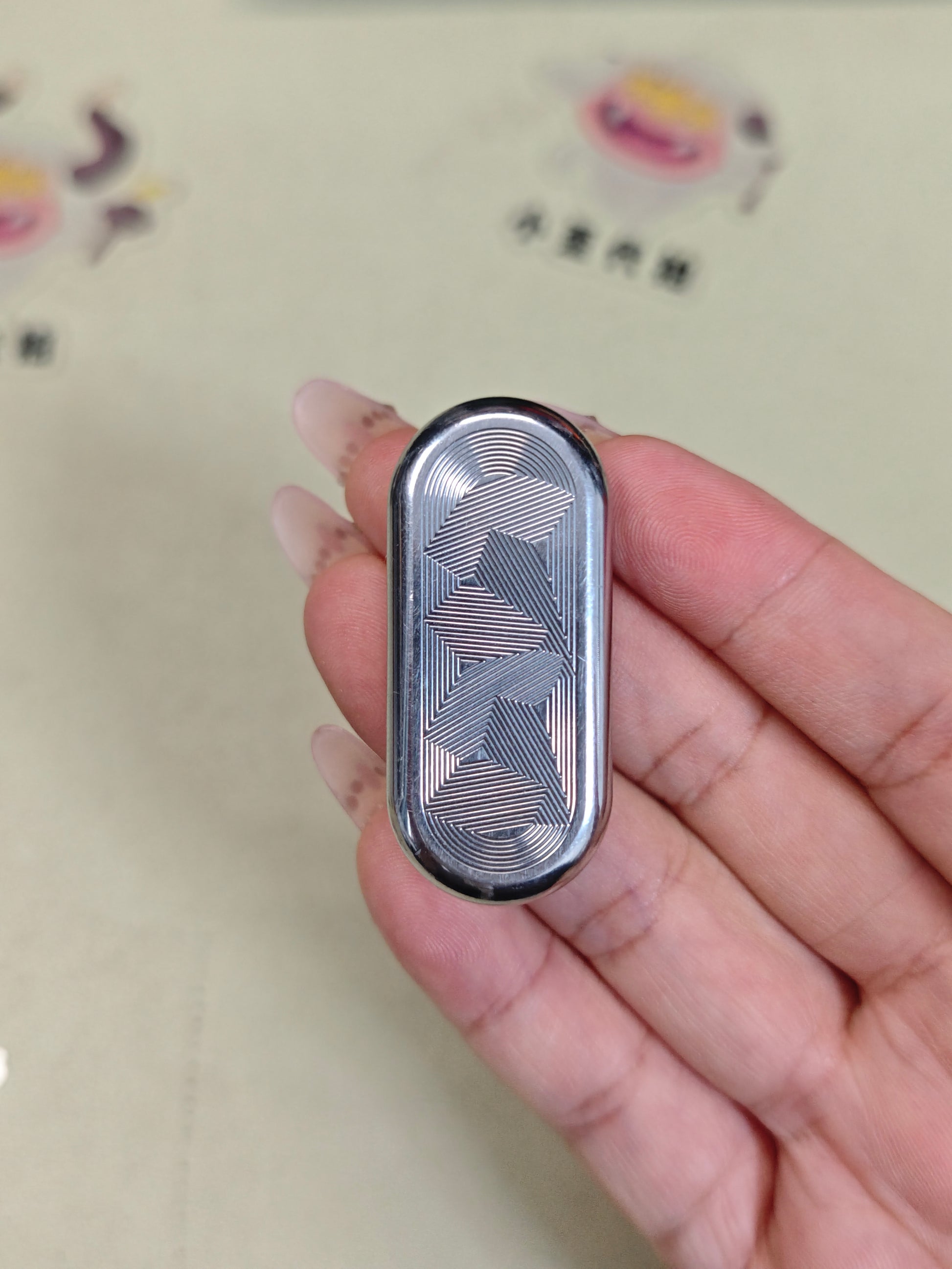 Top B Fingerprint Stainless Steel