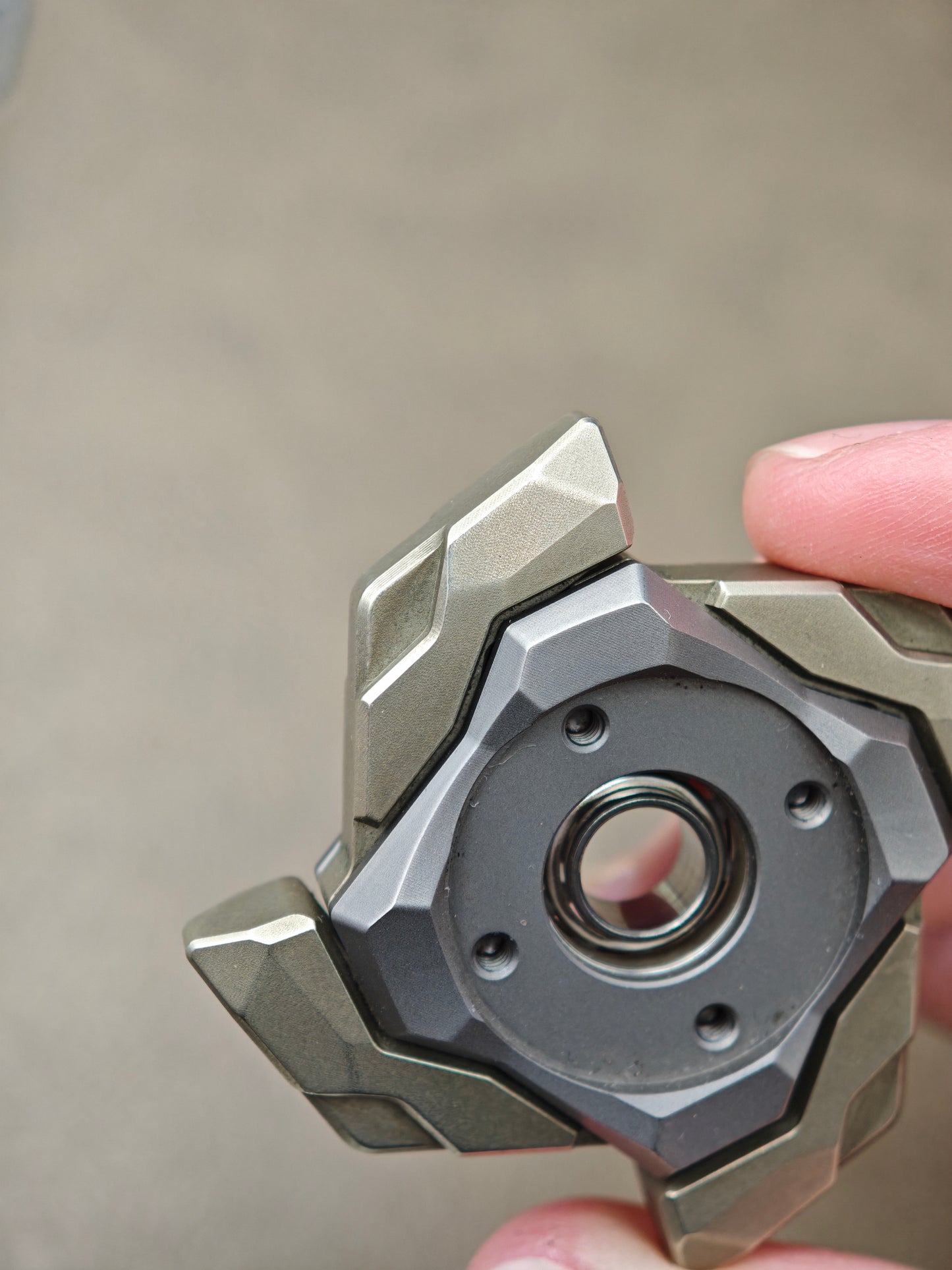 Haze Shell Opening Cupronickel Titanium
