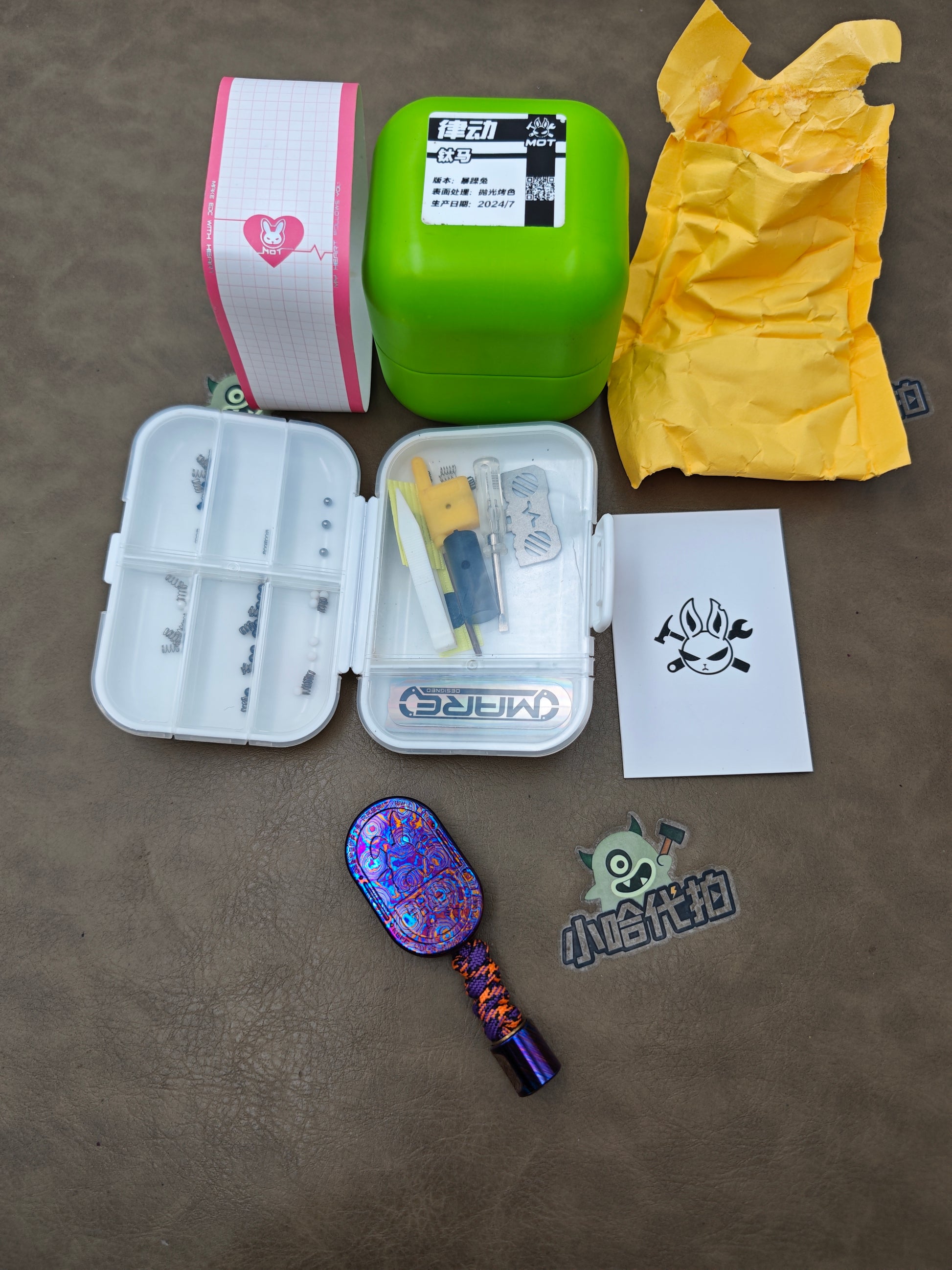 Grumpy Rabbit Rhythm Mokuti Titanium