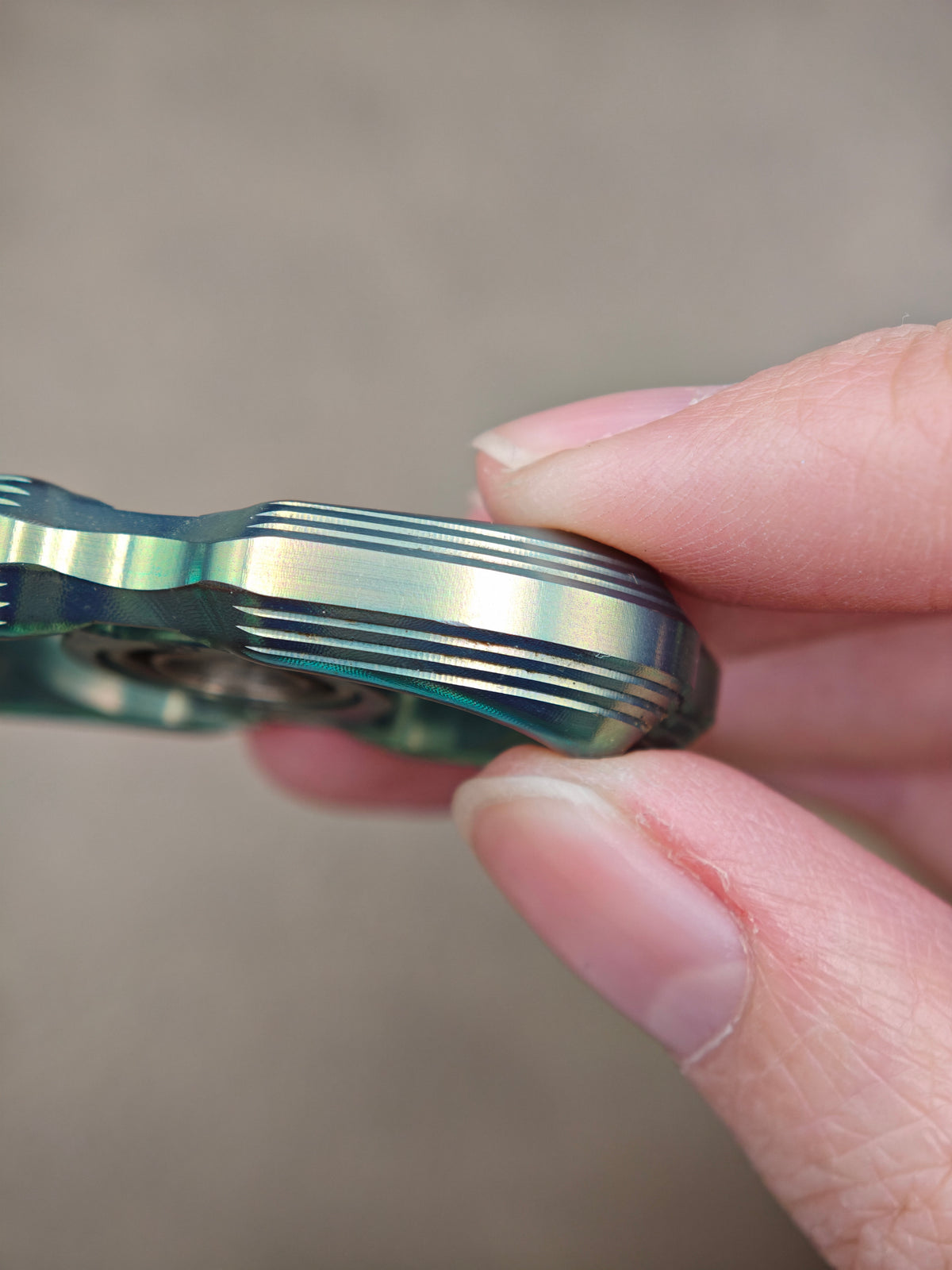Obsidian Crystalized Titanium Machine Finished