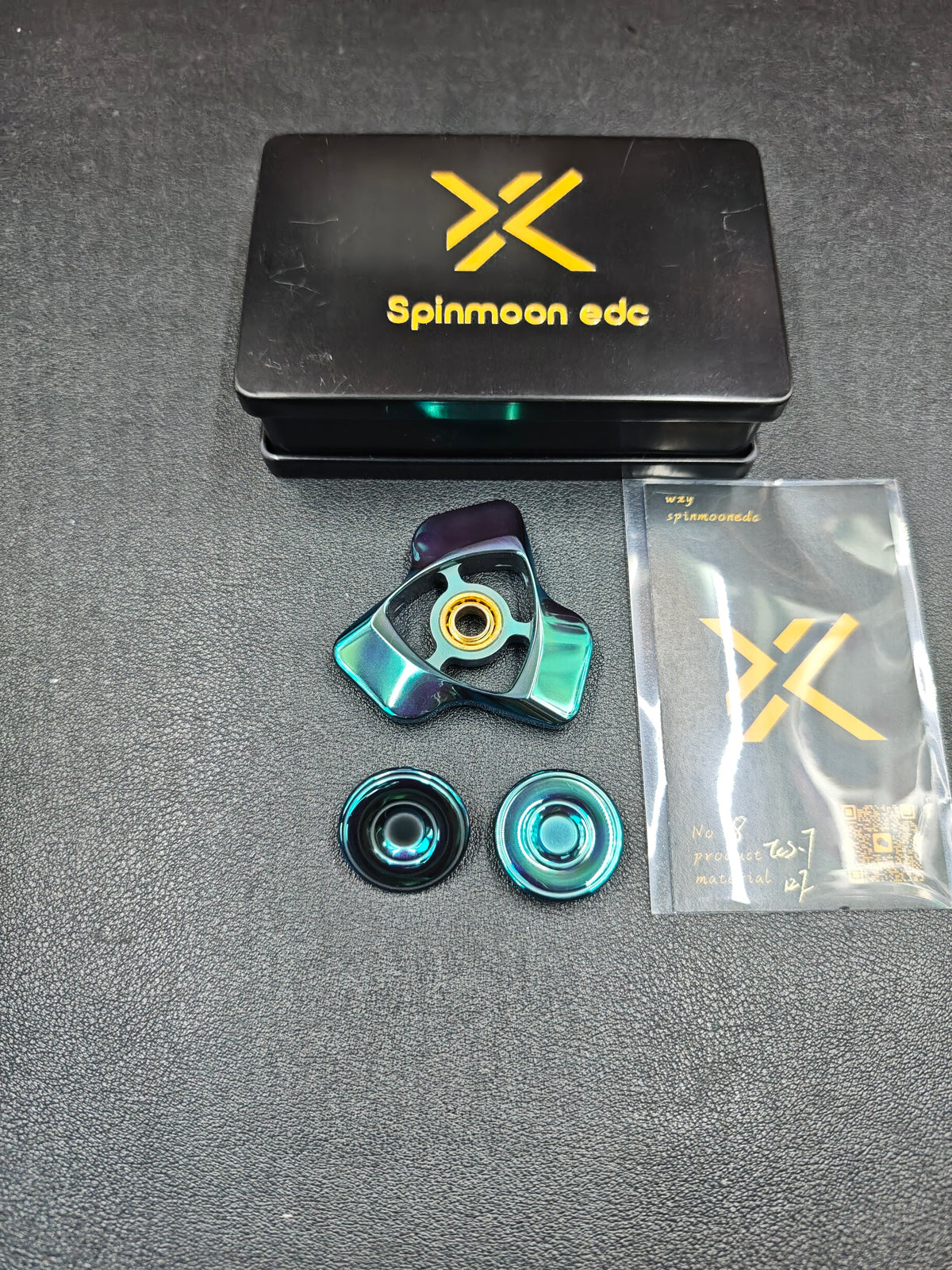 Phantom Dual Leaf Zirconium Oil Slick